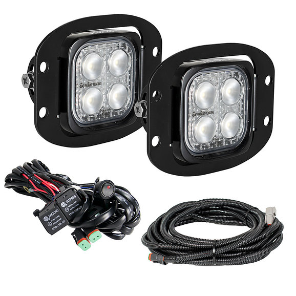 Vision X DURAmini Flush Mount Reverse/Scene Flood Combo LED Kit Vision X 9933115 DURAmini Flush Mount Reverse/Scene Flood Combo LED Kit