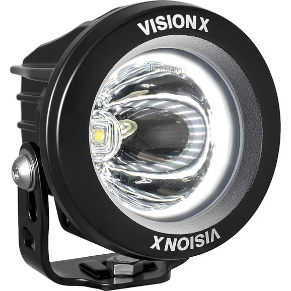 Vision X 3.7" Round Optimus Series Halo LED Lamp- Single Vision X 9891712 3.7" Round Optimus Series Halo LED Lamp- Single