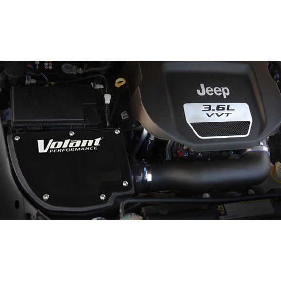 Volant 176366 Powercore Intake System For 12 18 Jeep Wrangler Jk With 3 6l Engine Quadratec