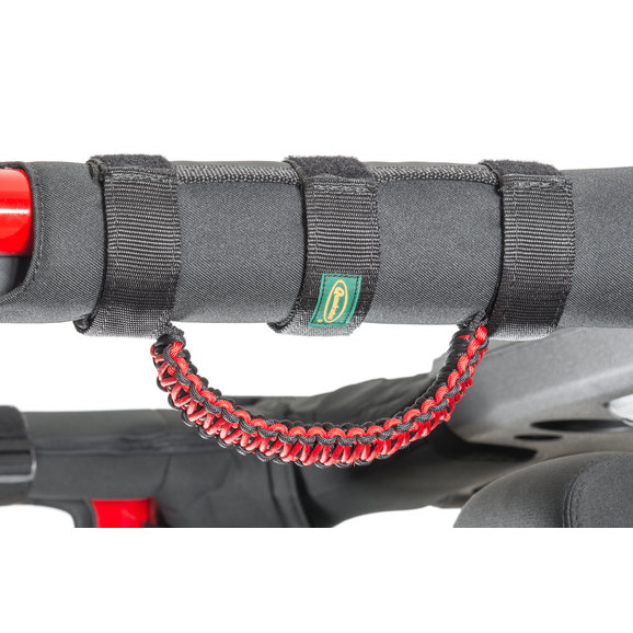 Quadratec 174 550 Paracord Front Grab Handle Pair For 97 18