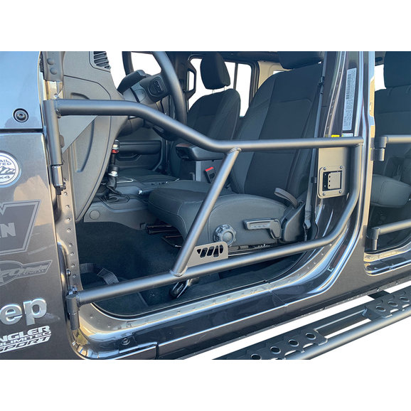 Warrior Products Front Adventure Tube Doors Warrior Products 6773 Front Adventure Tube Doors for 18-20 Jeep Wrangler JL & Gladiator JT