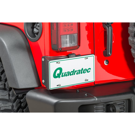 2016 jeep wrangler license plate sale holder