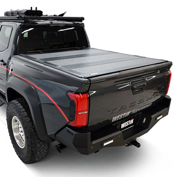 Westin Hard Tri-Fold Tonneau Cover Westin Hard Tri-Fold Tonneau Cover for 16-26 Toyota Tacoma