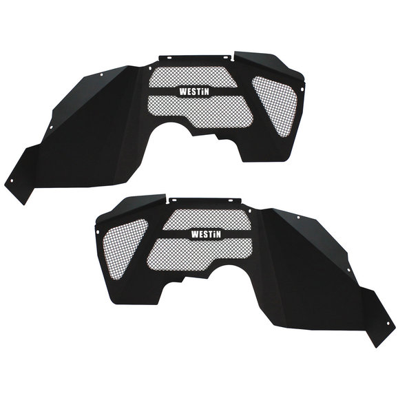 Westin Front Inner Fenders Westin 62-11005 Front Inner Fenders for 07-18 Jeep Wrangler Unlimited JK