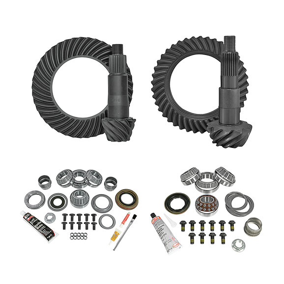 Yukon Gear & Axle  Complete Front & Rear Ring and Pinion Kit for 18-22 Jeep Wrangler JL and Gladiator JT