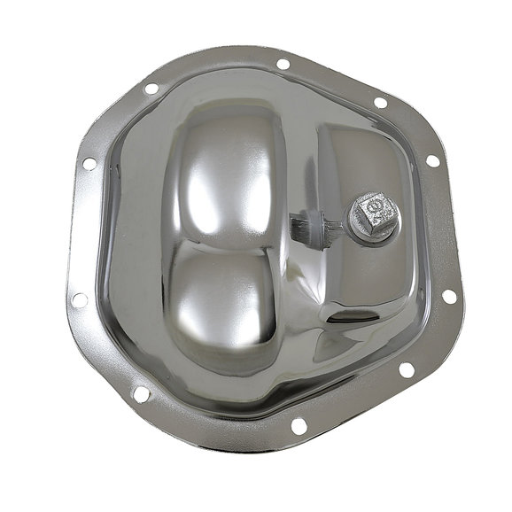 Yukon Gear & Axle Replacement Chrome Differential Cover Yukon Gear & Axle YP C1-D44-STD Replacement Chrome Differential Cover for Dana 44 Standard Rotation