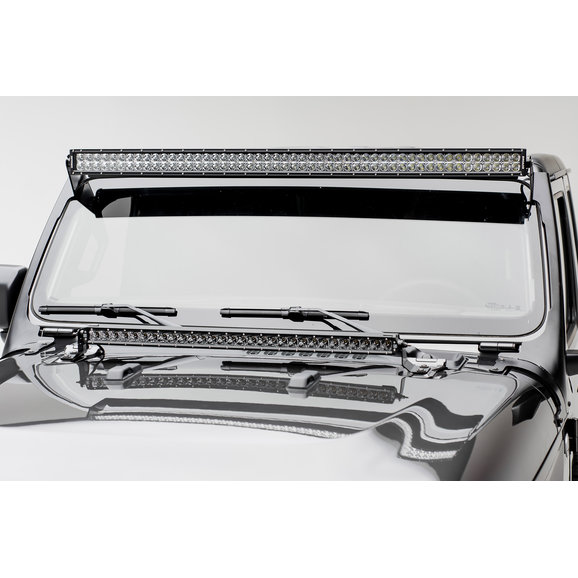 ZROADZ Roof Level Mounting Kit for a 50" LED Light Bar ZROADZ Z374831 Roof Level Mounting Kit for a 50" LED Light Bar for 18-21 Jeep Wrangler JL & Gladiator JT
