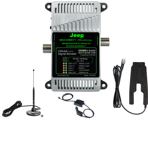 A-1 Telecom 23dB Gain, Single User 4G/5G Cellphone Booster A-1 Telecom Mega-Connect-CX6 23dB Gain, Single User 4G/5G Cellphone Booster