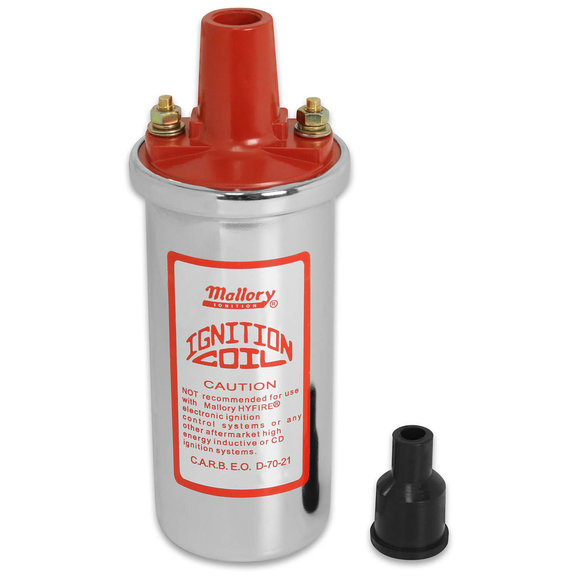 Accel Mallory High Performance Canister Style Ignition Coil Accel 20210 Mallory High Performance Canister Style Ignition Coil