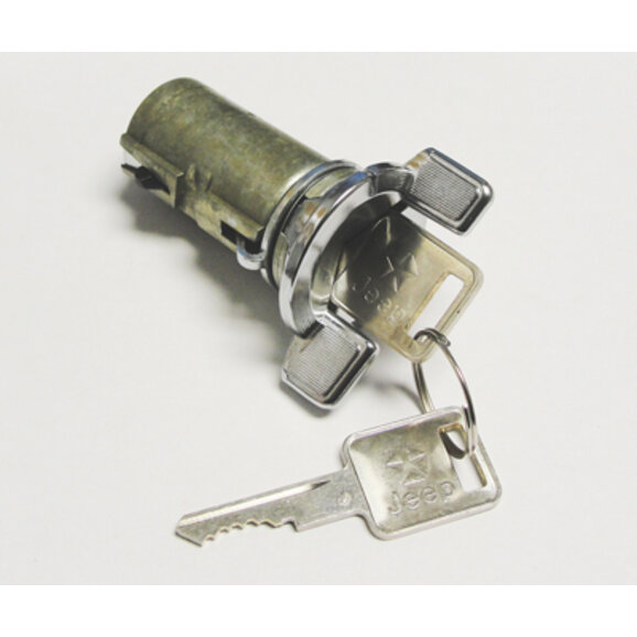 AccuPart AMC Jeep Ignition Lock Cylinder with OE Keys AccuPart PY1928 AMC Jeep Ignition Lock Cylinder with OE Keys for 85-90 Jeep CJ7, CJ8, Grand Wagoneer, Cherokee SJ, & 87-90 Wrangler YJ