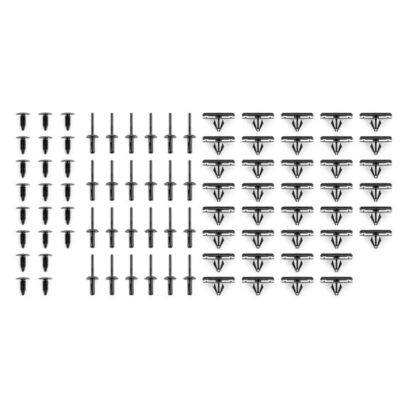 AccuPart Fender Flare Hardware Kit AccuPart Fender Flare Hardware Kit for 07-18 Jeep Wrangler JK