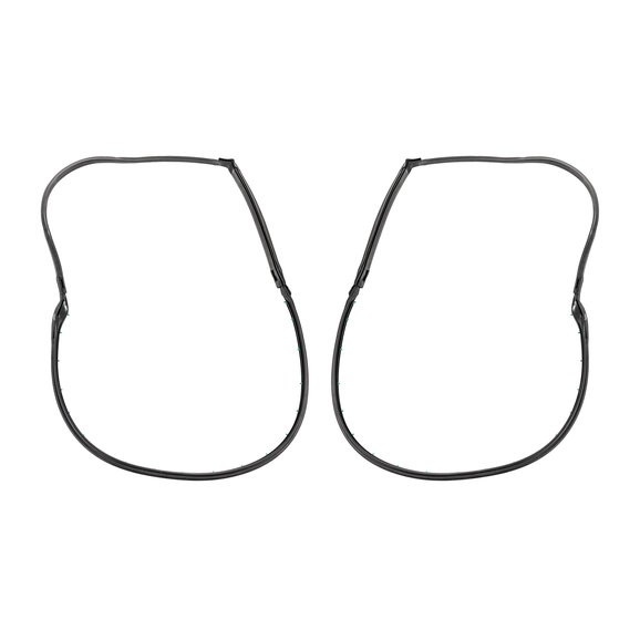 AccuPart Front Door Seals AccuPart  Front Door Seals for 97-06 Jeep Wrangler TJ