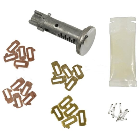 AccuPart Ignition Cylinder Kit AccuPart PY1904 Ignition Cylinder Kit for 07-11 Jeep Compass, Patriot MK, 08-11 Liberty KK, & 07-18 Wrangler JK