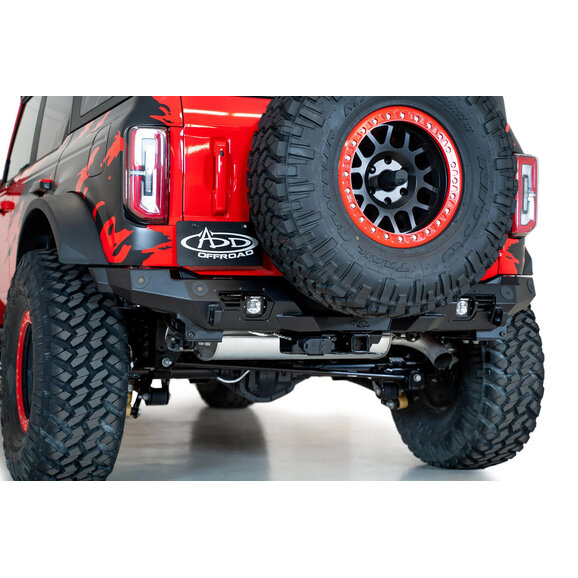 ADD Offroad Bomber Rear Bumper ADD Offroad R230141090103 Bomber Rear Bumper for 21-26 Ford Bronco