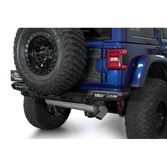 ADD Offroad Phantom Rear Bumper ADD Offroad R960191190103 Phantom Rear Bumper for 18-26 Jeep Wrangler JL & Gladiator JT