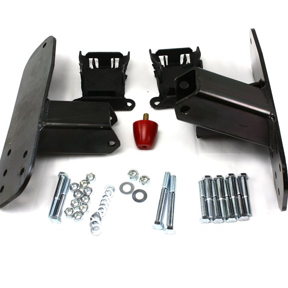 Advance Adapters Bolt in Motor Mounts Advance Adapters 713089 Bolt in Motor Mounts for Jeep CJ7 with 305-350 CI V8