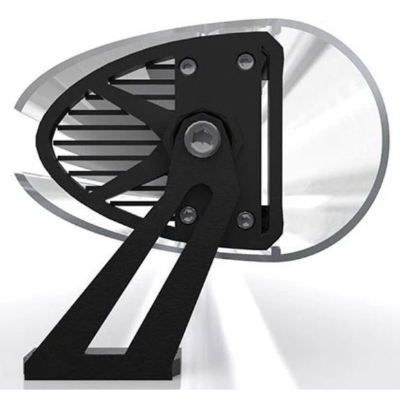 Aerolidz Dual LED Light Bar Silencer Quadratec