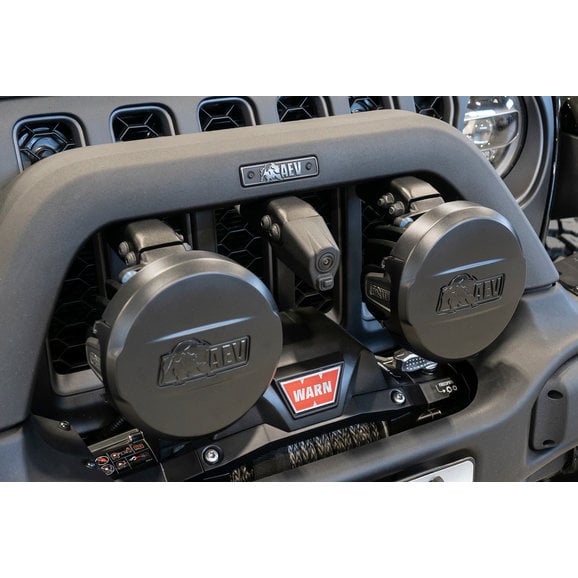 AEV 12301095AB Front Trail Cam Relocation Kit for 1822 Jeep Wrangler JL & Gladiator JT Quadratec