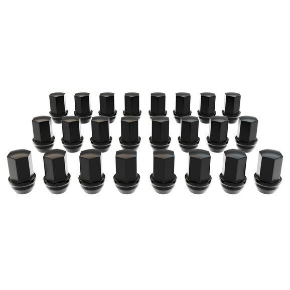 AEV 24-Piece Lug Nut Kit AEV 29060013AA 24-Piece Lug Nut Kit for 18-25 Jeep Wrangler JL & Gladiator JT