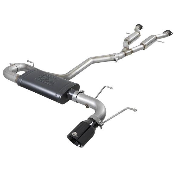 aFe Power Mach Force XP 304 Stainless Steel Cat-Back Exhaust aFe Power Mach Force XP 304 Stainless Steel Cat-Back Exhaust for 14-19 Jeep Grand Cherokee WK2 with 3.6L V6