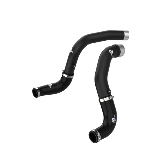 aFe Power BladeRunner 3" Aluminum Hot & Cold Charge Pipe Kit - in Black aFe Power 46-20434-B BladeRunner 3" Aluminum Hot & Cold Charge Pipe Kit - in Black for 20-23 Jeep Wrangler JL & Gladiator JT EcoDiesel 3.0L V6