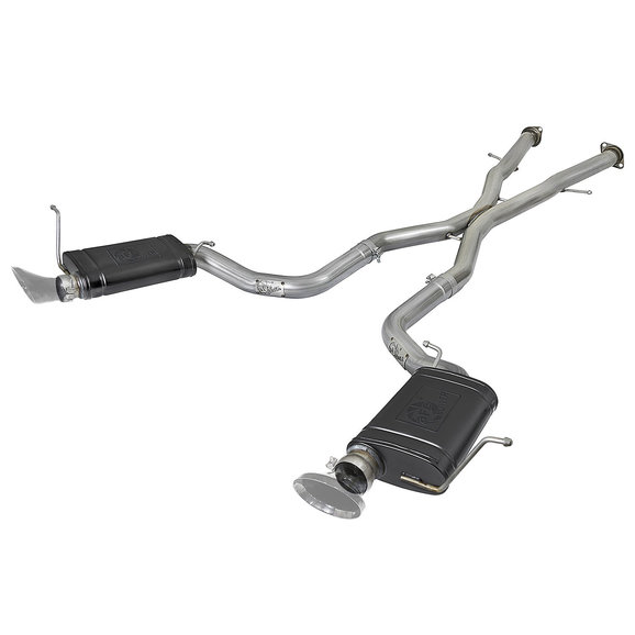 aFe Power  Mach Force XP 3" 304 Stainless Cat-Back Exhaust System for 12-19 Grand Cherokee SRT-8 & Trackhawk w/ 6.4L & 6.2L Hemi 