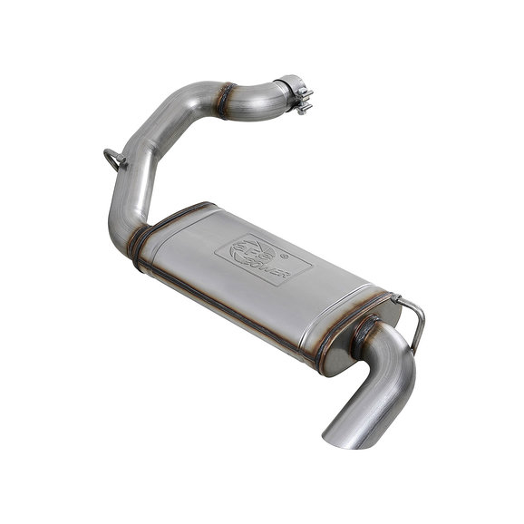 aFe Power Mach Force XP 3" 409 Stainless Hi-Tuck Axle-Back Exhaust System aFe Power 49-48080 Mach Force XP 3" 409 Stainless Hi-Tuck Axle-Back Exhaust System for 18-20 Jeep Wrangler JL
