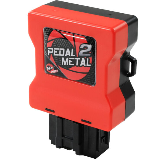 aFe Power Pedal 2 Metal Throttle Enhancer aFe Power 77-20001 Pedal 2 Metal Throttle Enhancer for 07-18 Wrangler JK