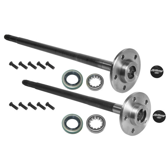 Alloy USA Rear 27 Spline Peformance Axle Kit Alloy USA 12200 Rear 27 Spline Peformance Axle Kit for 90-06 Jeep Wrangler TJ, YJ & Cherokee XJ w/ Dana 35 Rear Axle & Non ABS Brakes