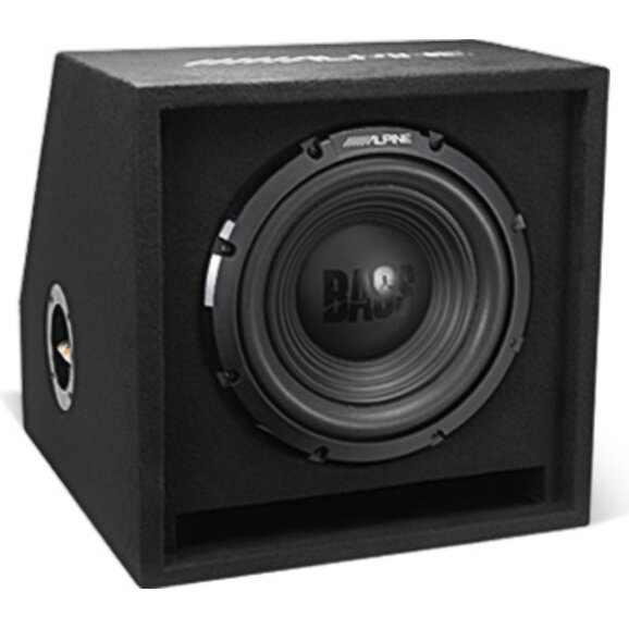 Alpine Wedge-E Preloaded Subwoofer Enclosure Alpine Wedge-E Preloaded Subwoofer Enclosure