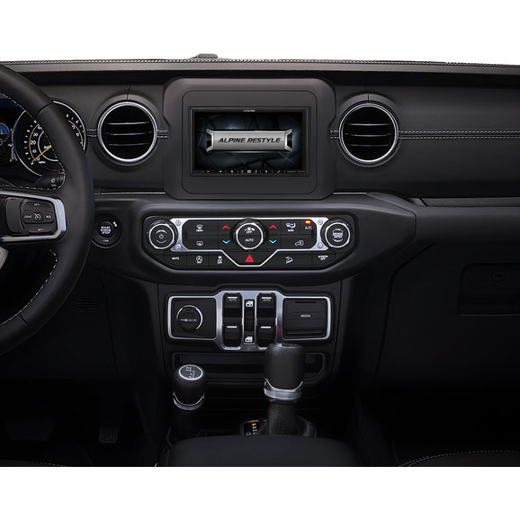 Alpine  i407-WRA-JL 7" In-Dash Restyle Digital Receiver for 18-22 Jeep Wrangler JL & Gladiator JT