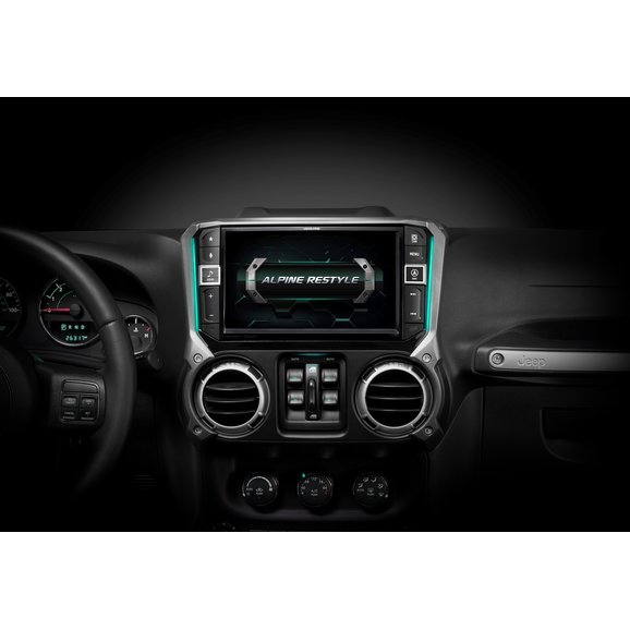 Alpine i509-WRA-JK 9" Multimedia Dash Restyle System Alpine  i509-WRA-JK 9" Multimedia Dash Restyle System for 11-18 Jeep Wrangler JK