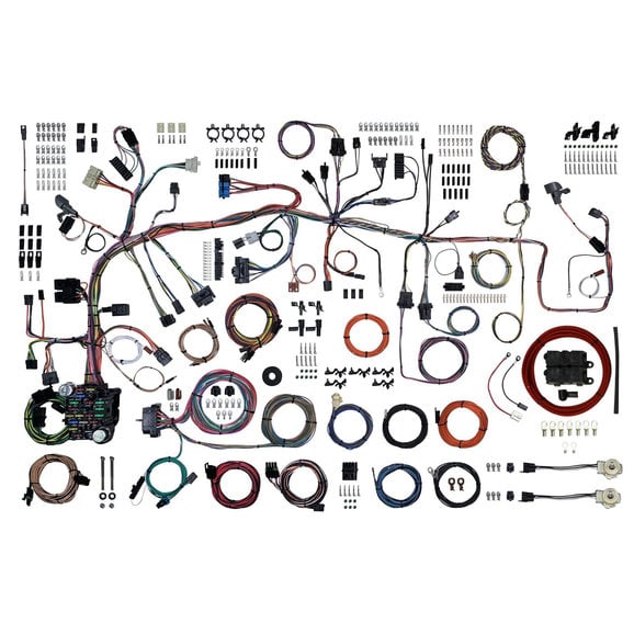 American Autowire 510742 Classic Update Wiring Harness For 87 90 Jeep Wrangler Yj Quadratec