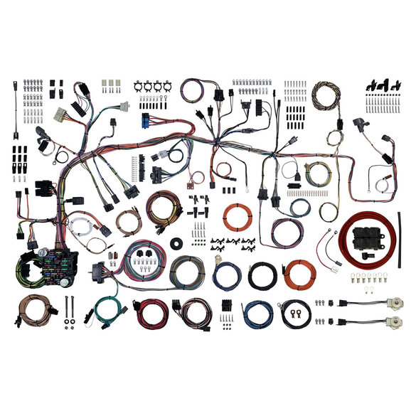 American Autowire 510742 Classic Update Wiring Harness For 87 90 Jeep Wrangler Yj Quadratec