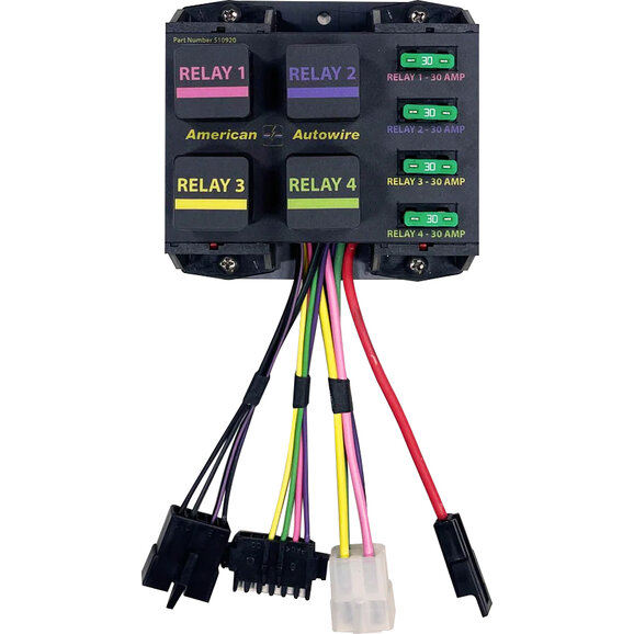 American Autowire Banked Relay Panel American Autowire Banked Relay Panel