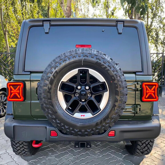 American Modified Arrow LED Tail Lights American Modified  Arrow LED Tail Lights with Smoked Black Lens for 07-26 Jeep Wrangler JK & JL