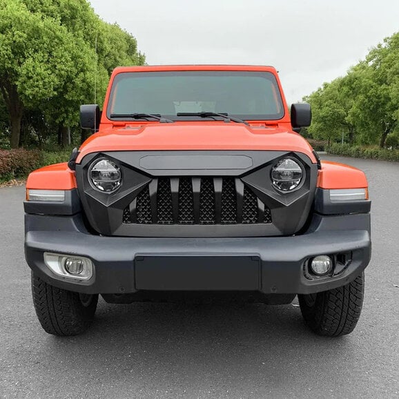 American Modified Demon Grille American Modified Demon Grille for 18-25 Jeep Wrangler JL & Gladiator JT Models W/O TrailCam