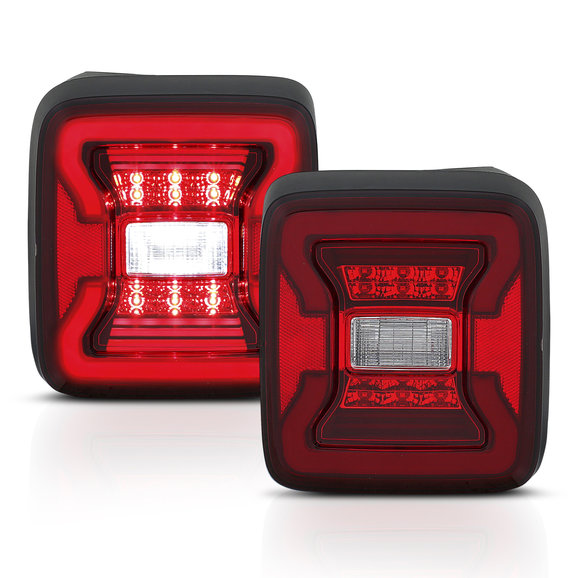 Anzo USA L.E.D. Tail Lights Anzo USA 311295 L.E.D. Tail Lights for 18-20 Jeep Wrangler JL