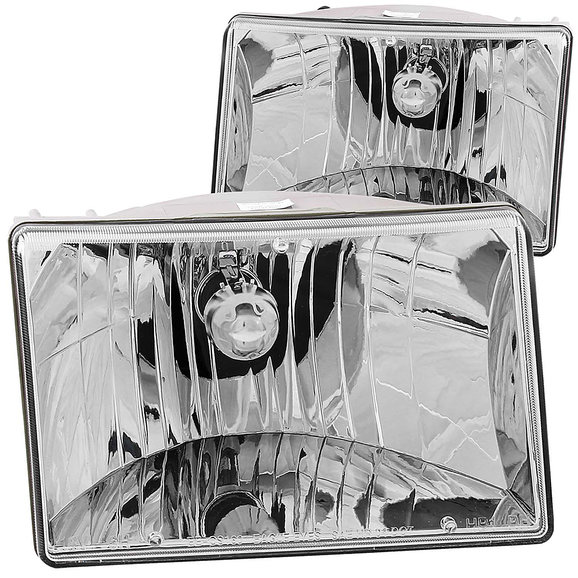 Anzo USA Crystal Headlights Anzo USA 111066 Crystal Headlights for 93-98 Jeep Grand Cherokee ZJ