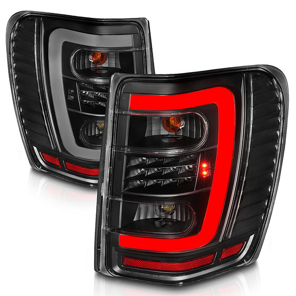 Anzo USA  LED Tail Lights with C Light Bar for 99-04 Jeep Grand Cherokee WJ