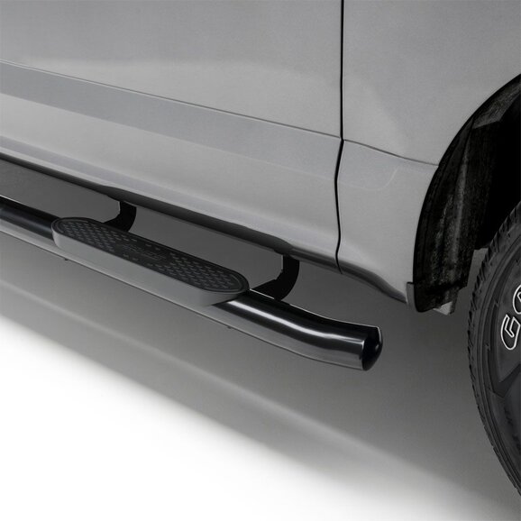 Aries 4" Oval Side Bars in Black Steel Aries S224050 4" Oval Side Bars in Black Steel  for 21-25 Ford Bronco 4-Door