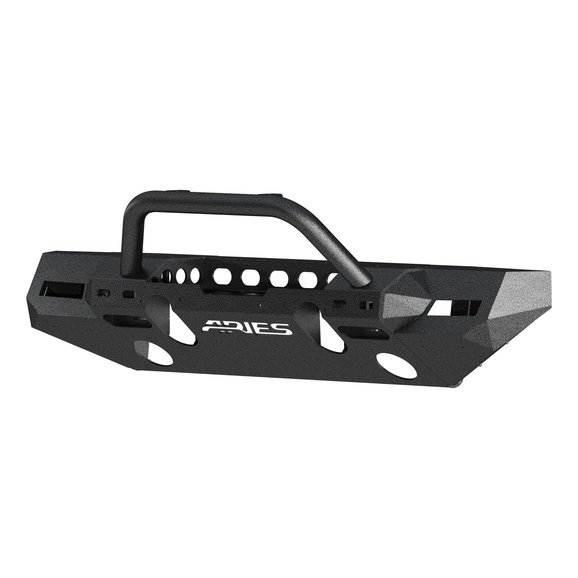 Aries TrailChaser Front Bumper with Turn Signal Corner End Caps & Brush Guard Aries  TrailChaser Front Bumper with Turn Signal Corner End Caps & Brush Guard for 18-19 Jeep Wrangler JL & 2020 Jeep Gladiator JT