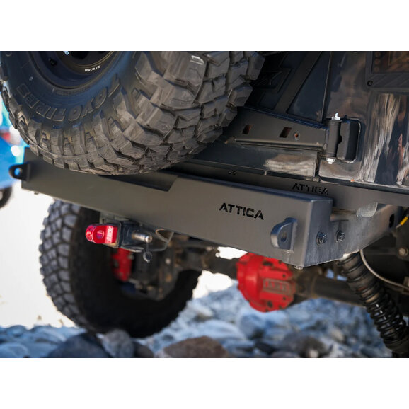Attica 4x4 Apex Series Rear Bumper Attica 4x4 ATTJK01B110-BX Apex Series Rear Bumper for 07-17 Jeep Wrangler JK