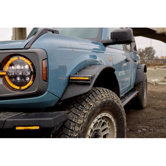 Attica 4x4  Frontier Series Fender Flares for 21-25 Ford Bronco