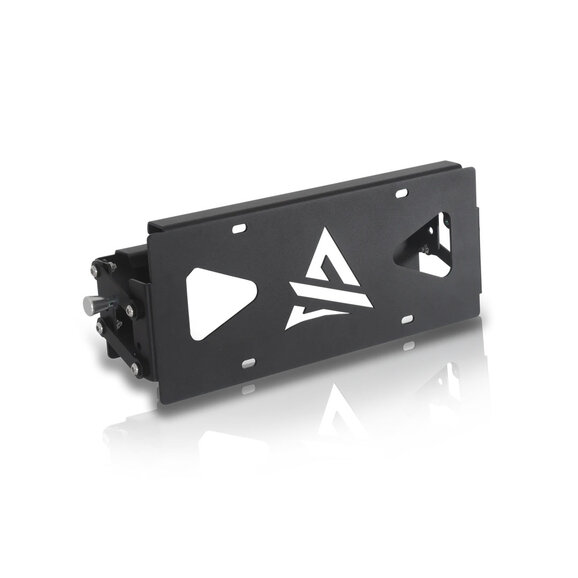 Attica 4x4 Terra Series Roller Fairlead License Plate Mount Bracket Attica 4x4 ATTK102-BX Terra Series Roller Fairlead License Plate Mount Bracket