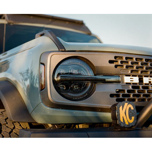 Attica 4x4 Sol Series HeadLights Attica 4x4 CHATT0760-H6-GBC-SQ Sol Series HeadLights for 21-25 Ford Bronco