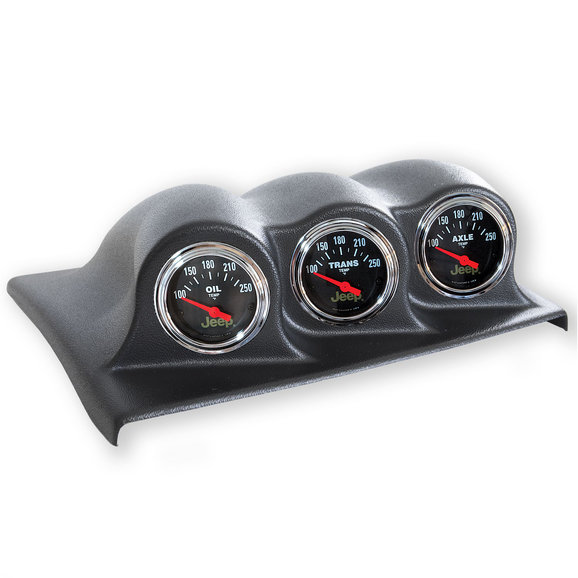 Auto Meter Triple Dash Pod Auto Meter  Triple Dash Pod for 07-10 Jeep Wrangler JK