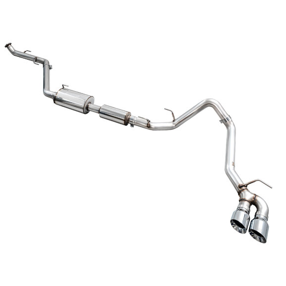 AWE Exhaust 0FG Exhaust for 24-26 Tacoma with silver tips AWE Exhaust 0FG Exhaust for 24-26 Tacoma with silver tips
