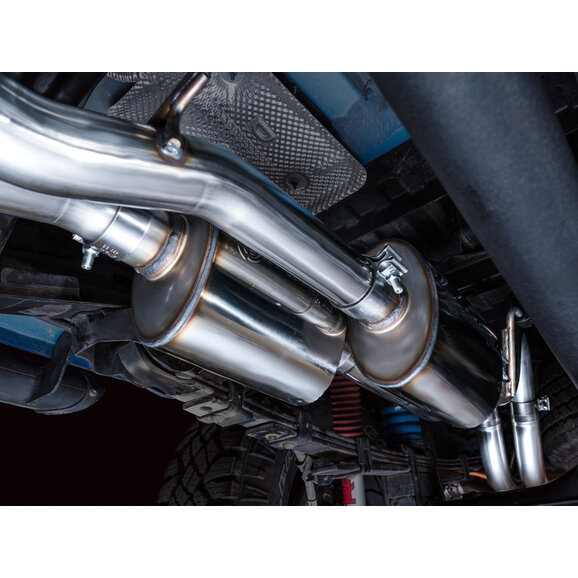 AWE 0FG Exhaust Tacoma Gen 3 Installed on Vehicle AWE 0FG Exhaust Tacoma Gen 3 Installed on Vehicle