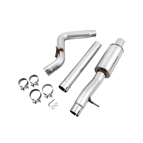 AWE Exhaust MidPipes for 1218 Jeep Wrangler JK 3.6L Resonated Mid